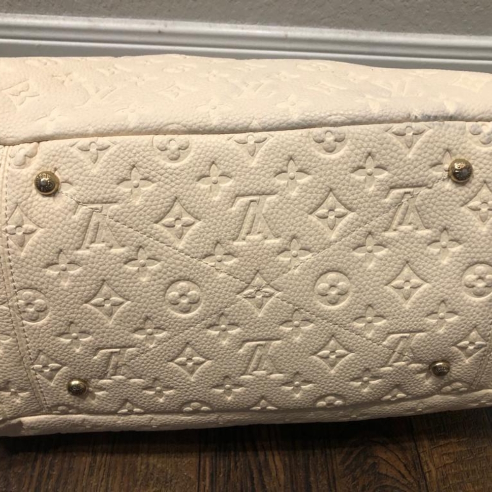 Authentic Louis Vuitton Artsy MM , Monogram Empreinte Neige/M93449Tote Bag LC787 - Picture 6 of 6